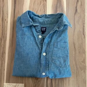 GAP Light Blue Boy’s Chambray Shirt